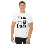 camiseta blanca hombre asta black clover