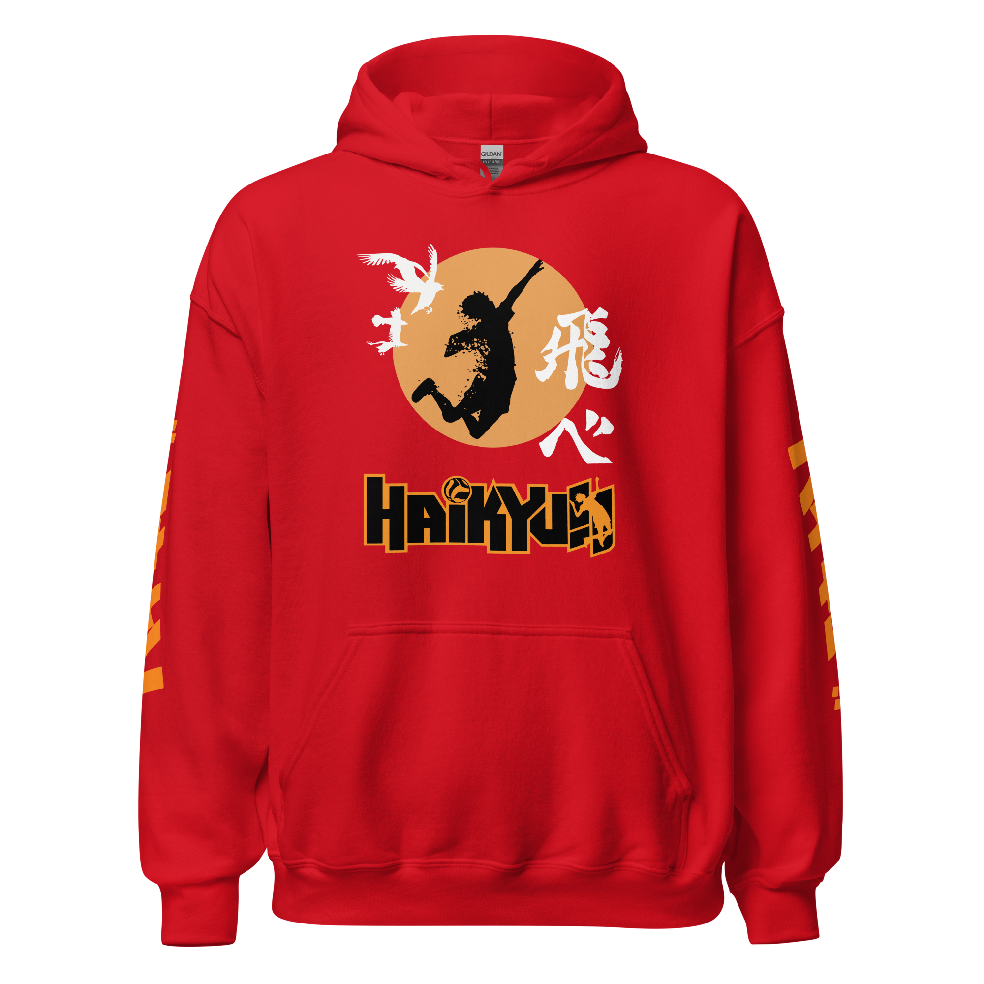 sudadera roja shoyo hinata