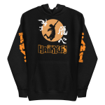 sudadera shoyo hinata negra