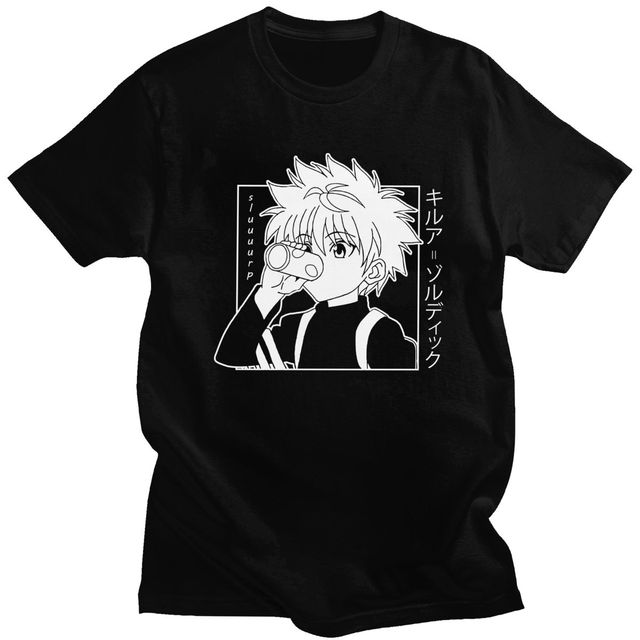 camiseta-killua-bebiendo