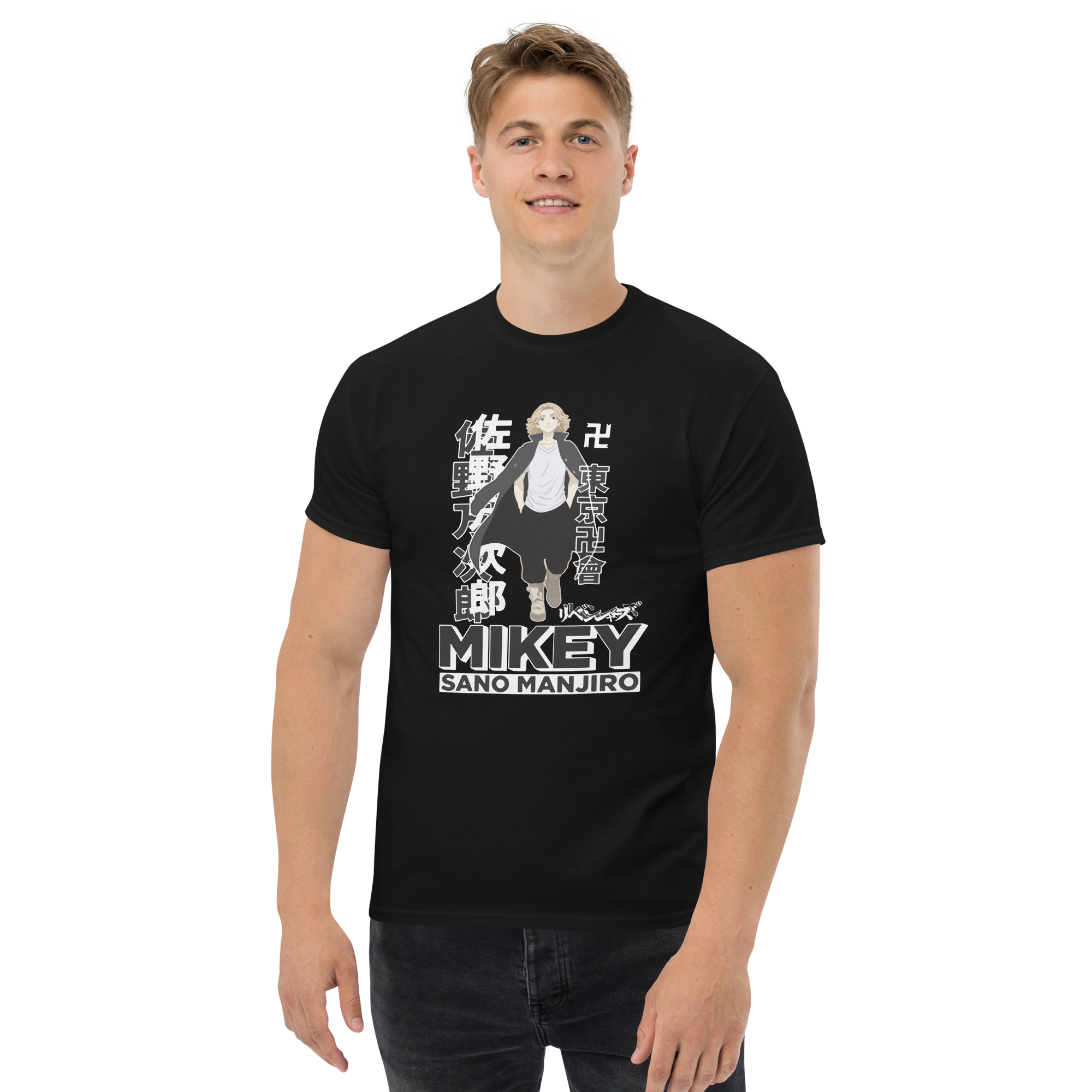 camiseta de vestir mikey tokyo revengers