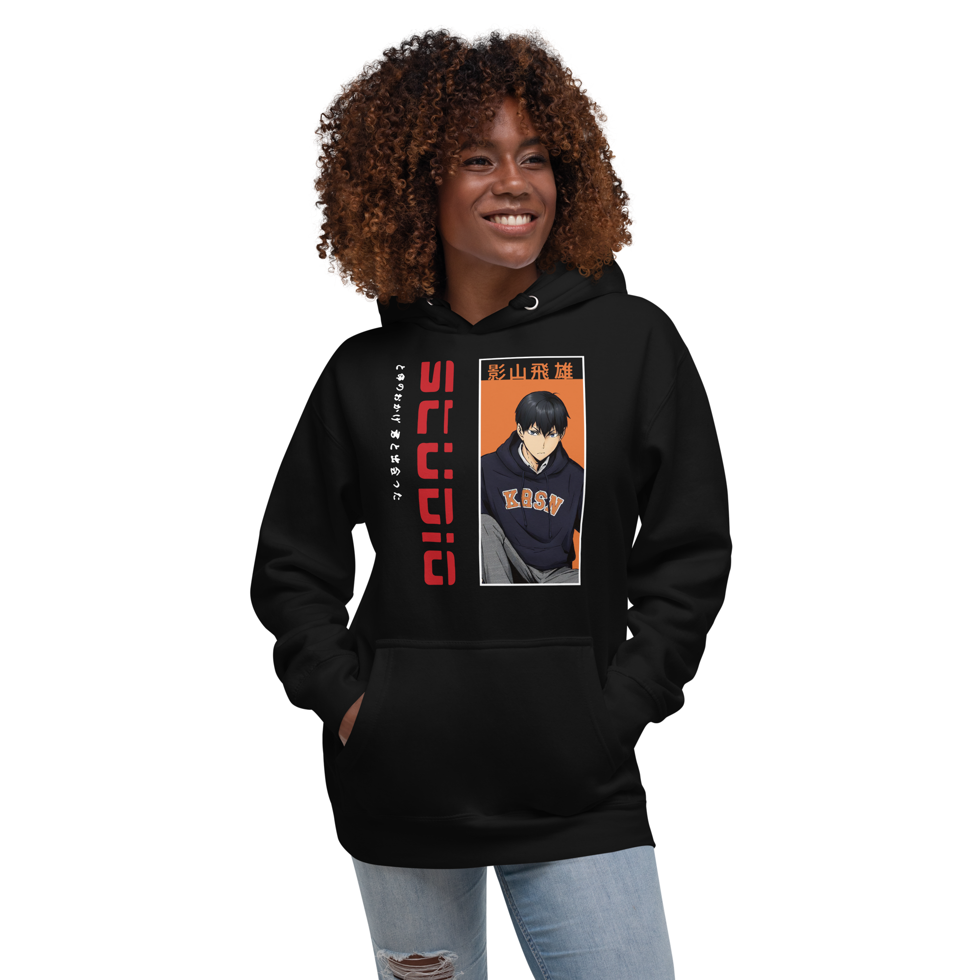sudadra mujeres negra kageyama tobio sudadra mujeres negra kageyama tobio