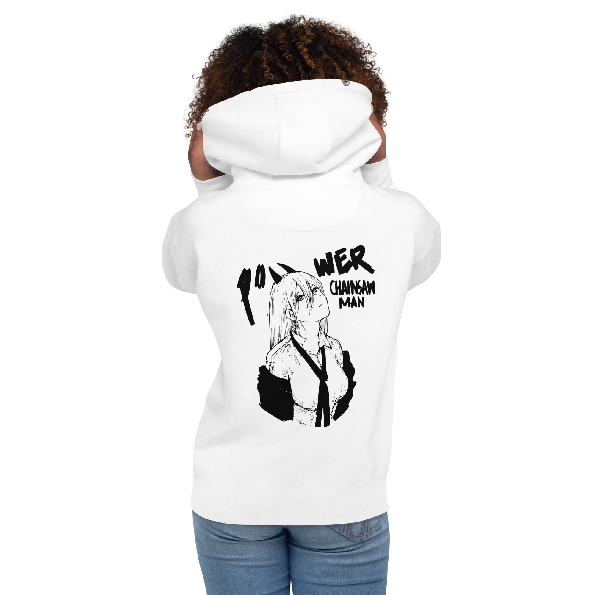 mujer sudadera chainsaw man