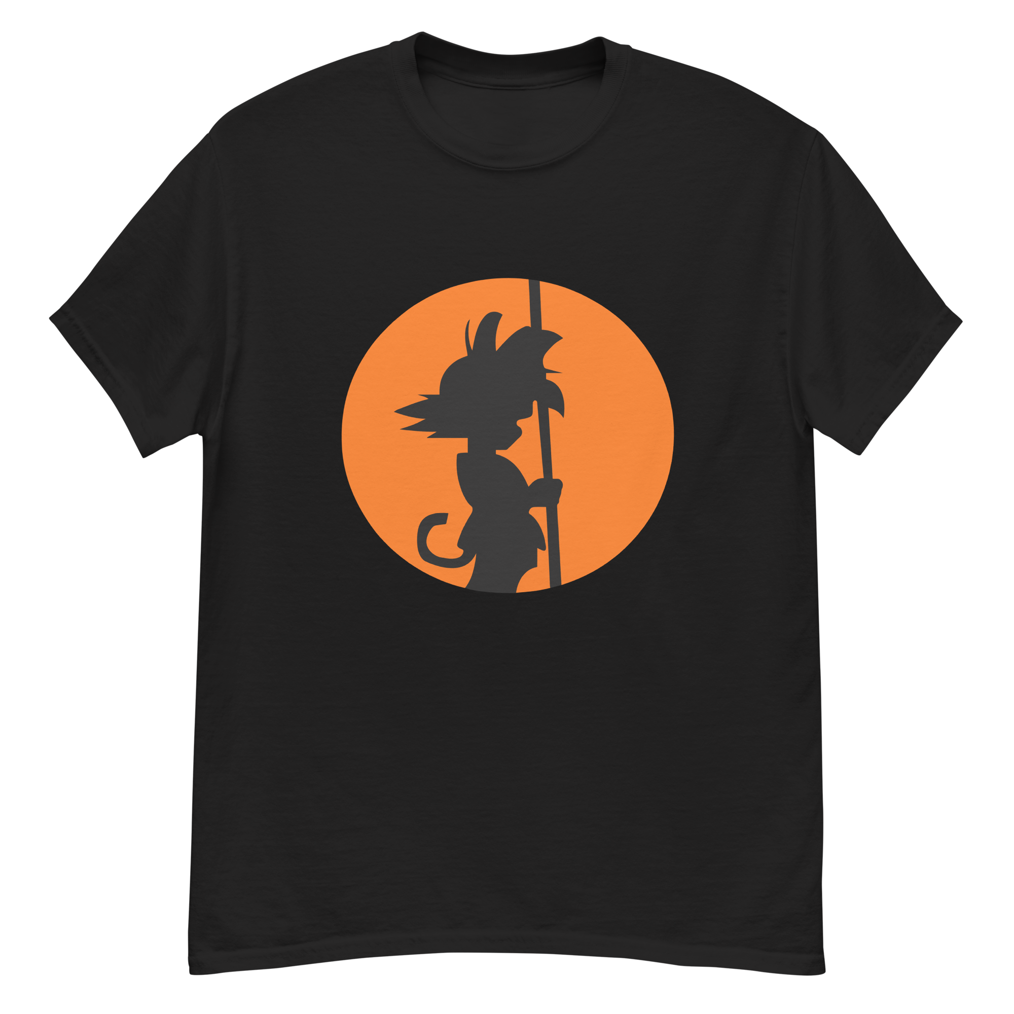 camiseta negra goku