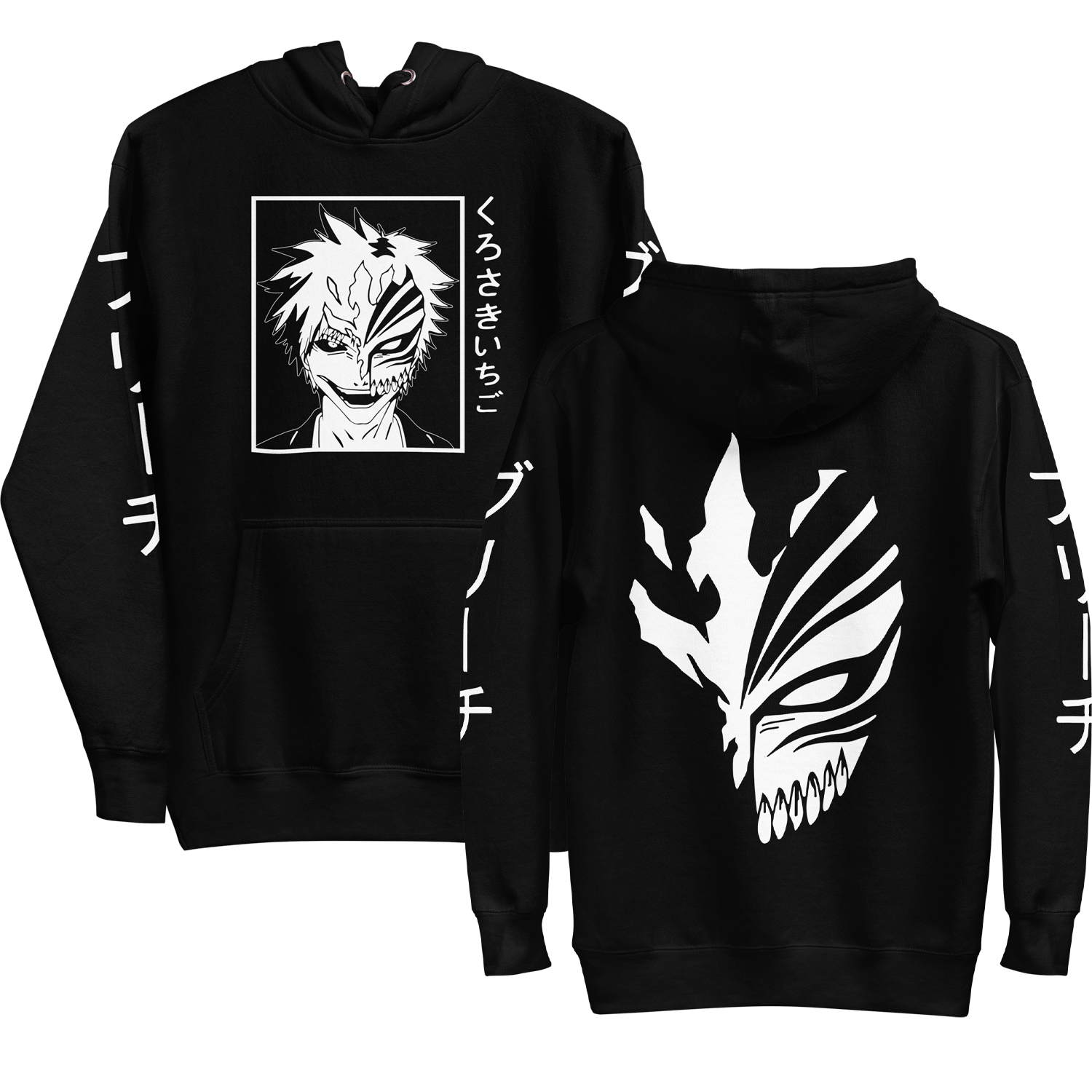 sudadera ichigo negra