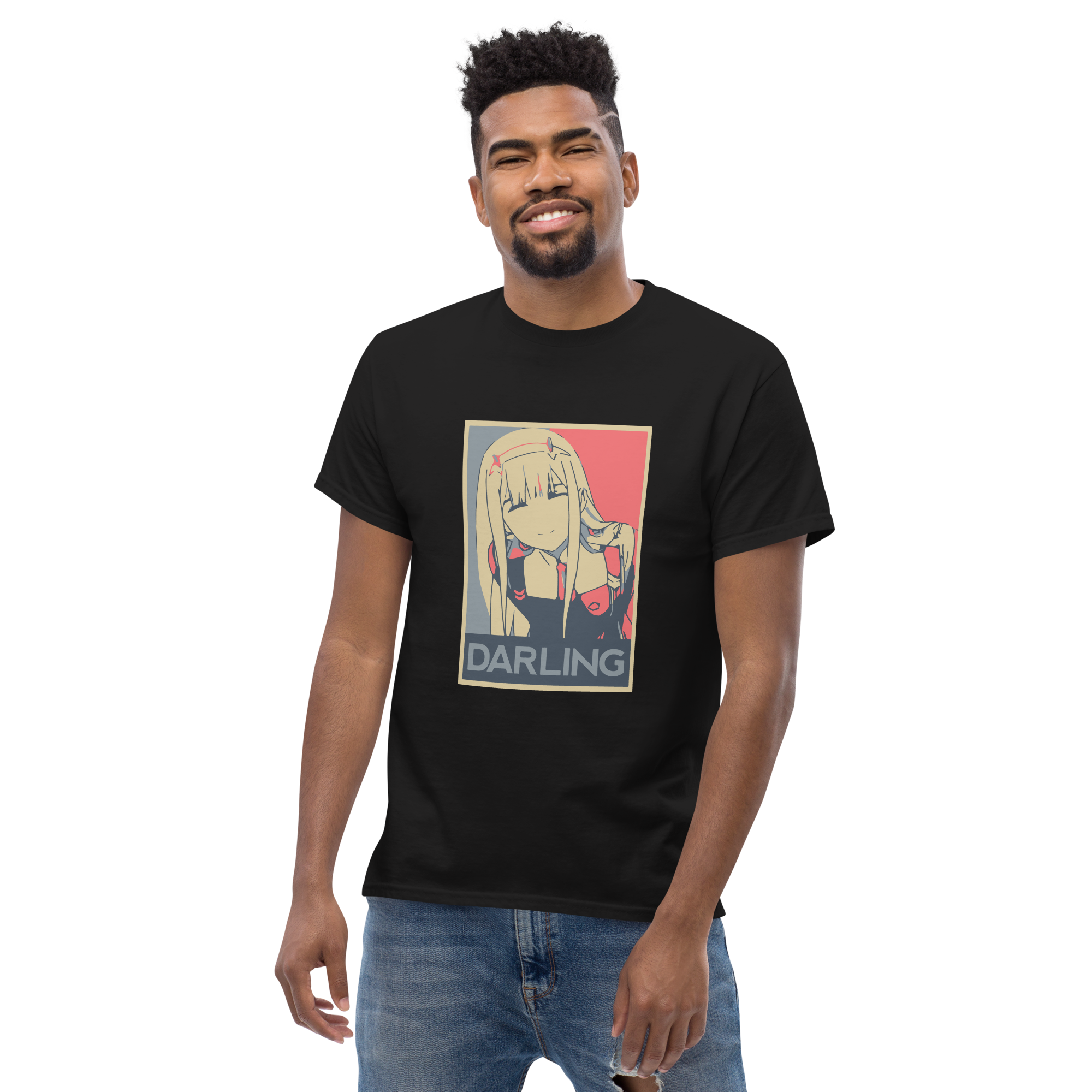 camiseta hombre zero two manga camiseta hombre zero two manga