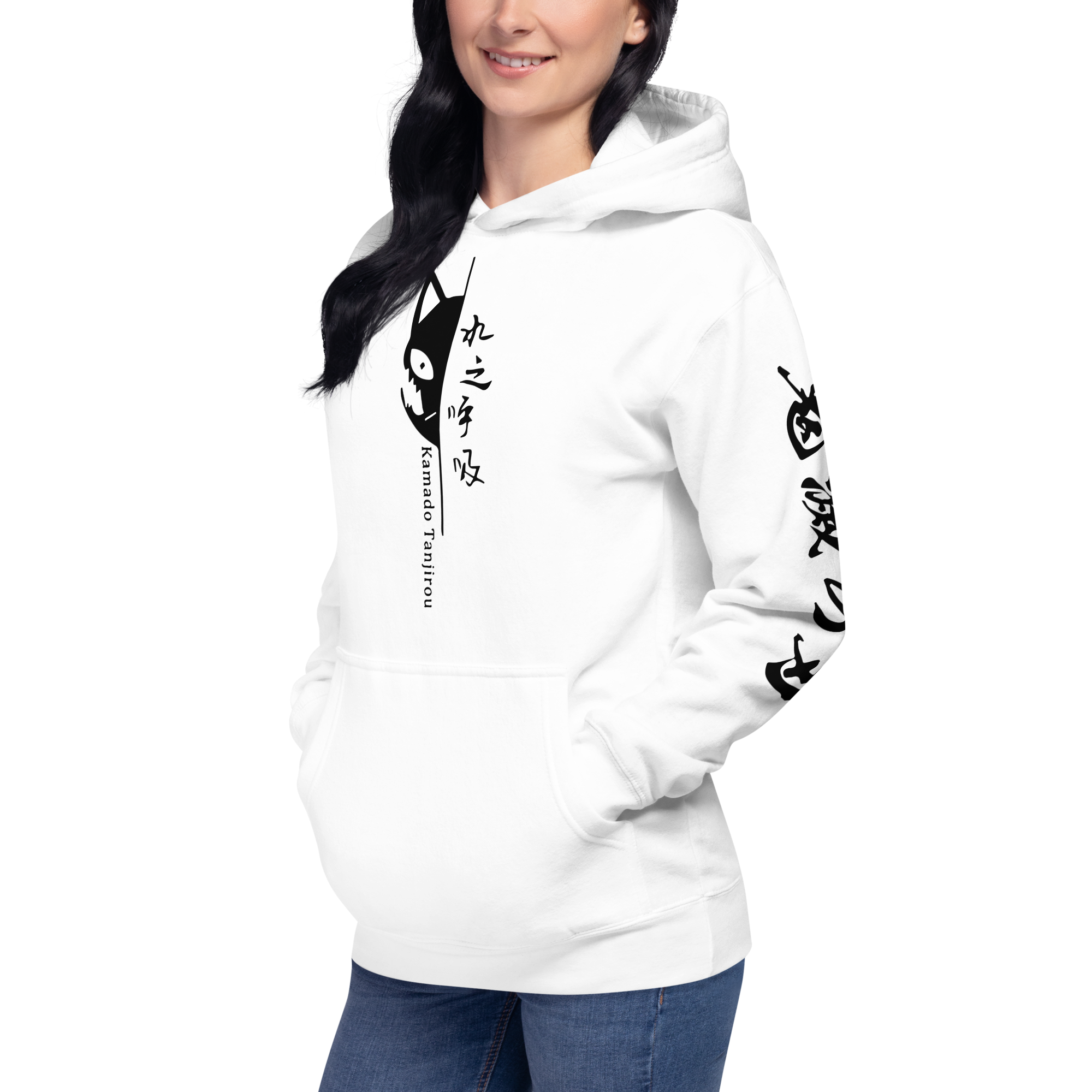 sudadera mujer tanjiro kimetsu no yaiba