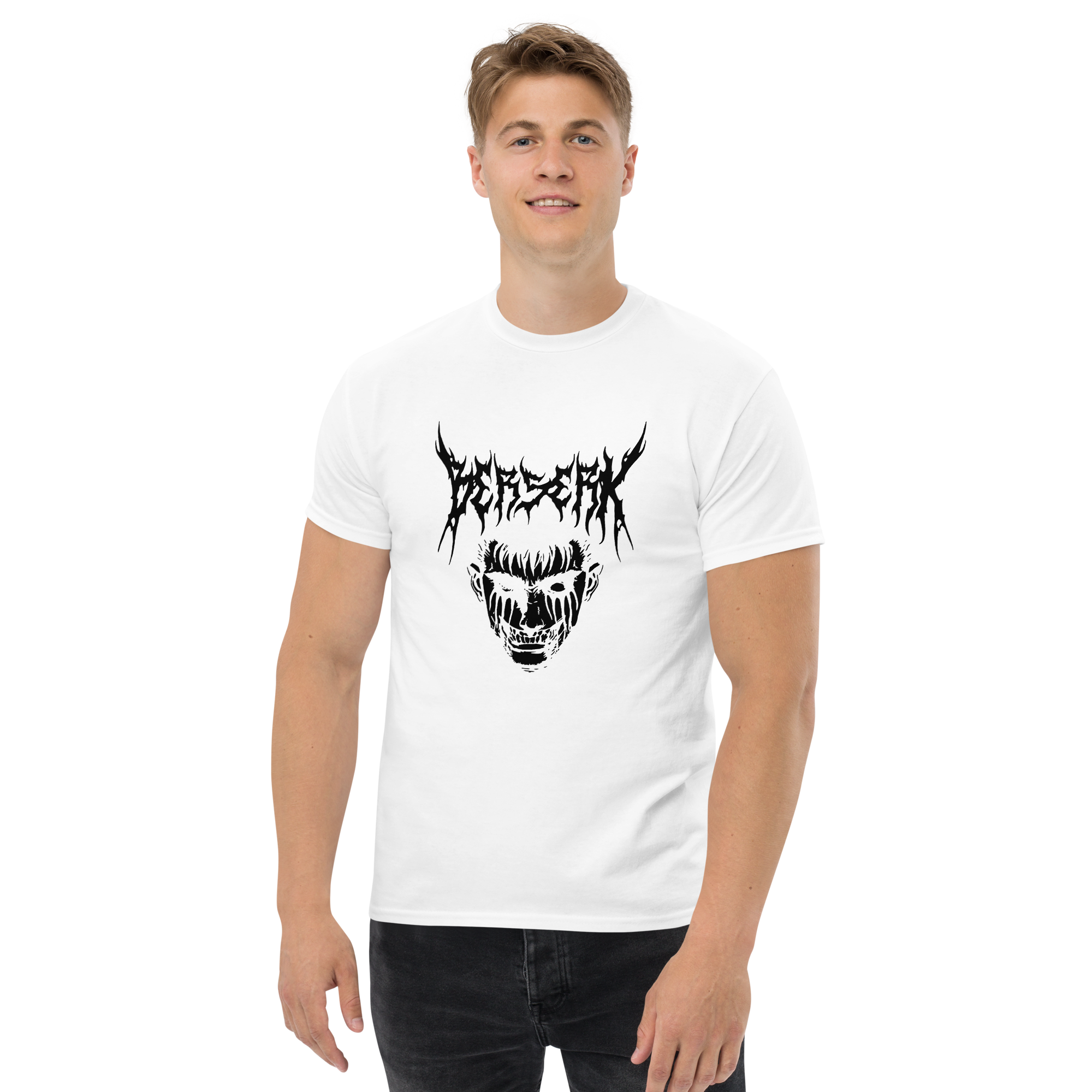 camiseta berserk blanca