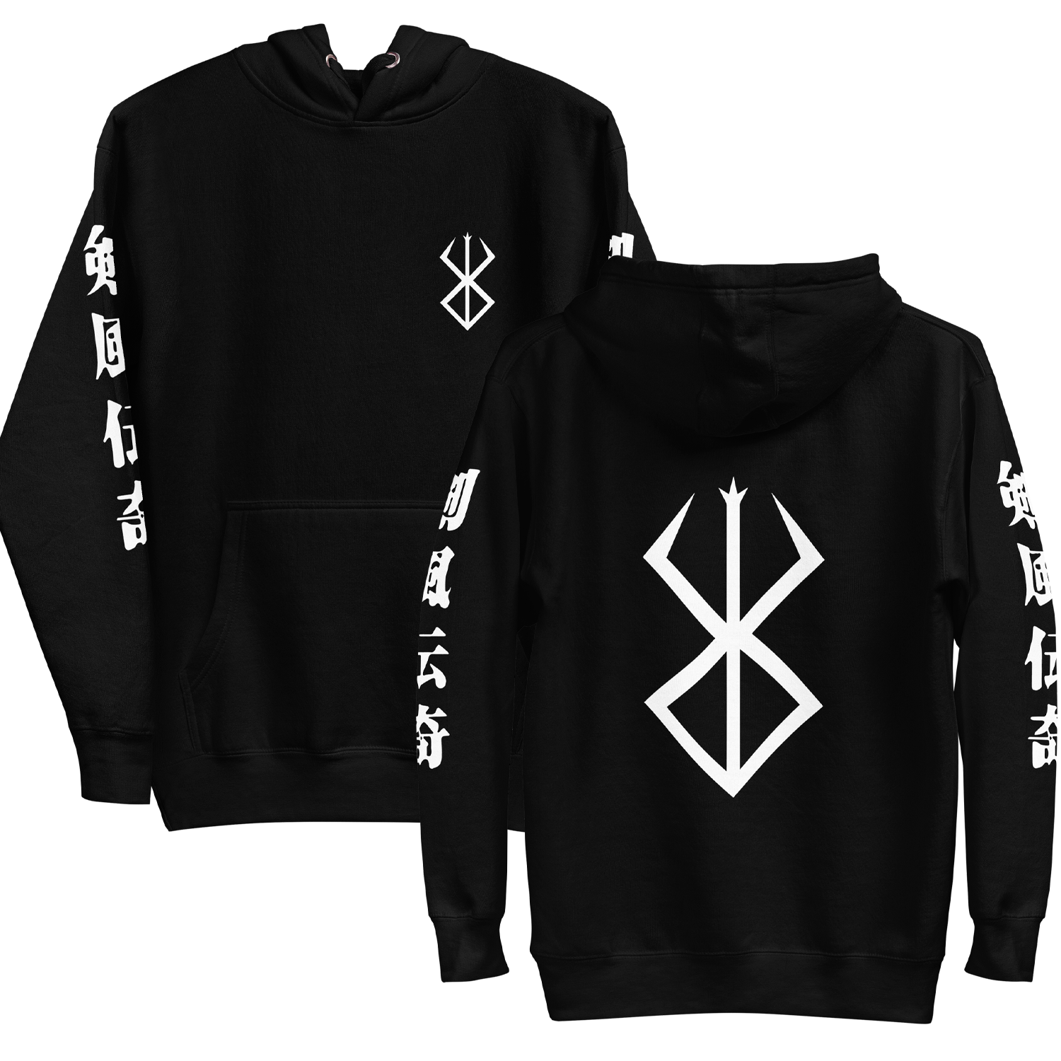 sudaderas estigma maldito negra