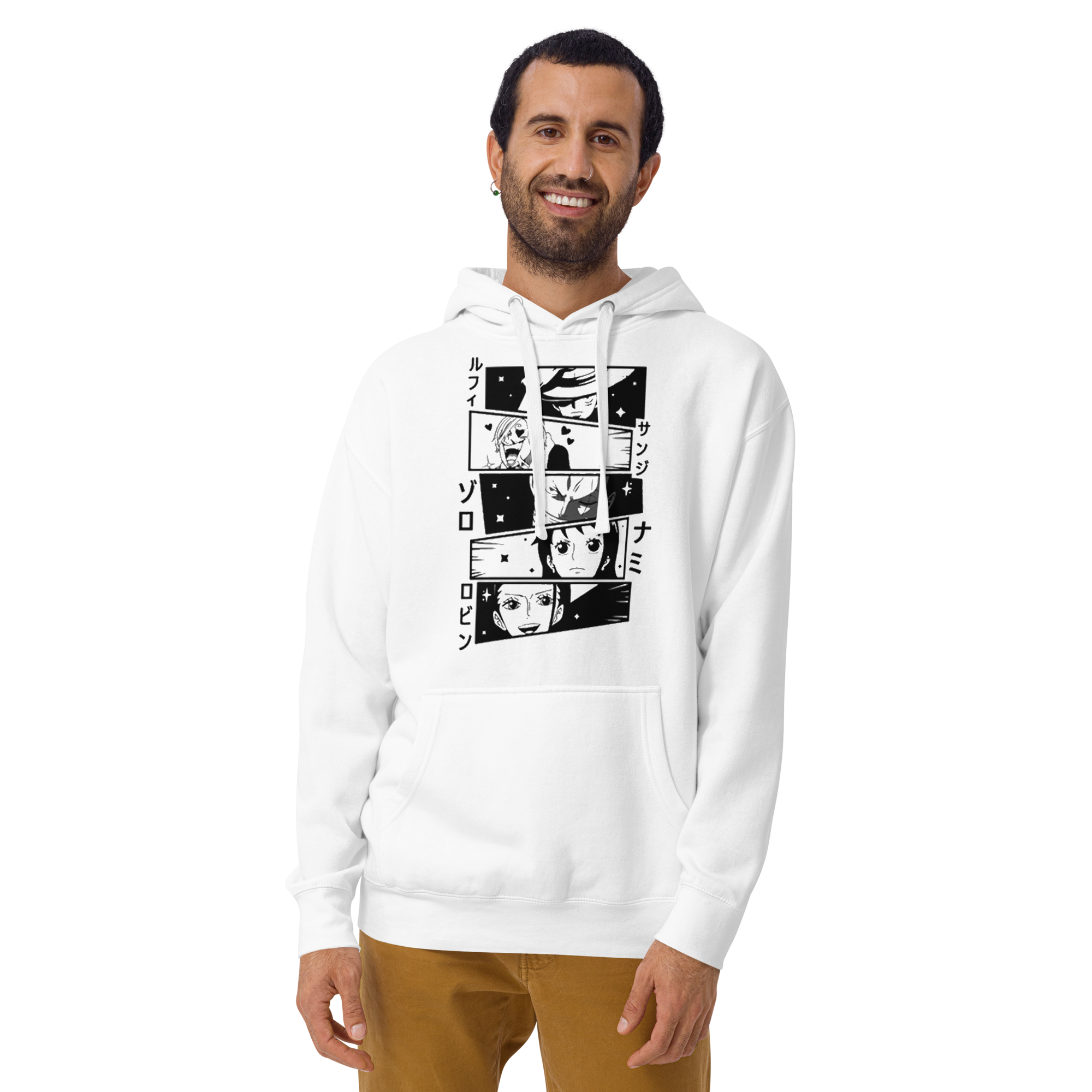 sudadera hombres one piece