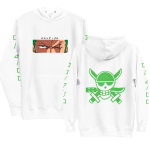 sudadera zoro blanca one piece