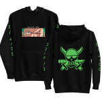 sudadera zoro negra