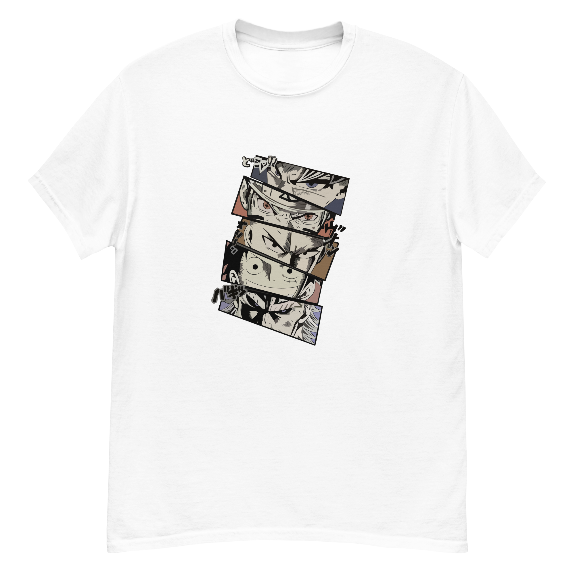 camiseta de los protagonistas del anime camiseta de los protagonistas del anime
