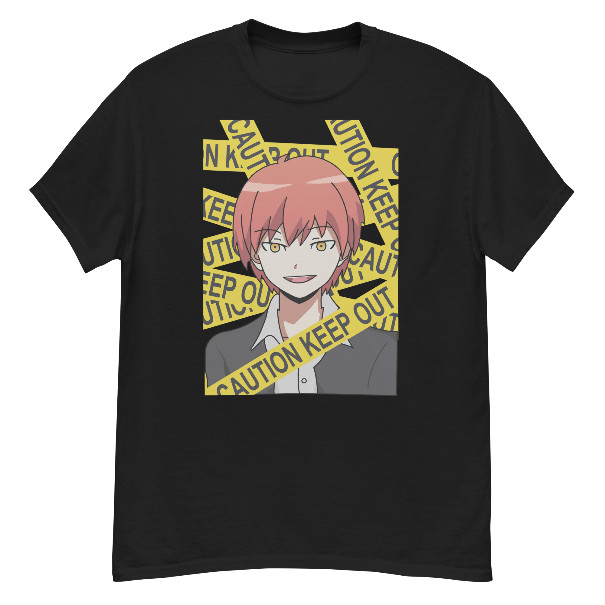camiseta negra personajes assassination classroom