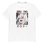 camiseta blanca darling in the franxx