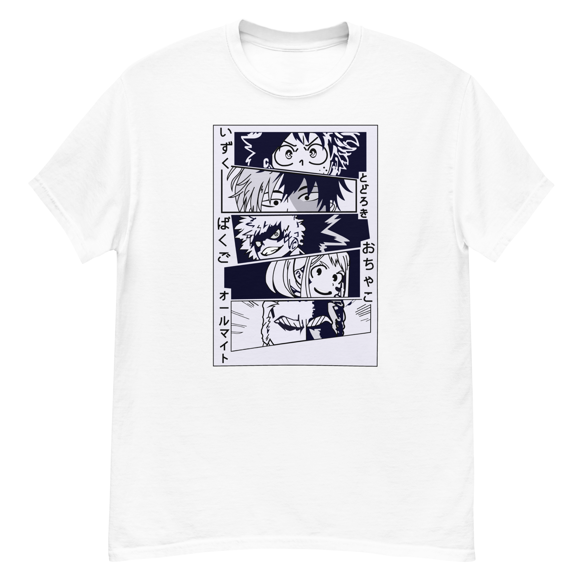 camiseta blanca midoriya camiseta blanca midoriya