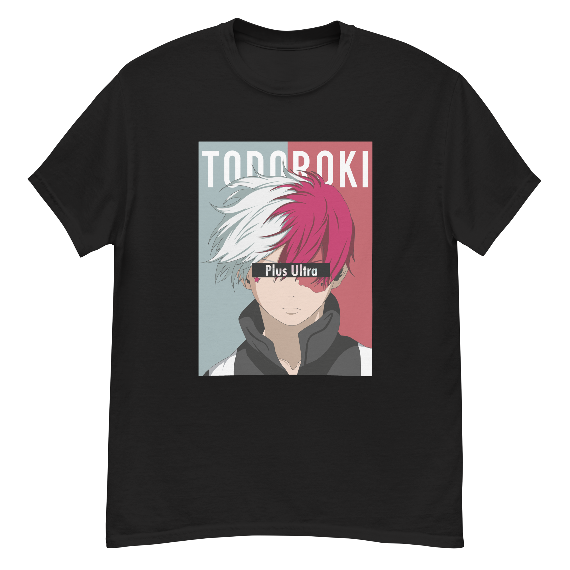 camiseta hombre plus ultra my hero academia