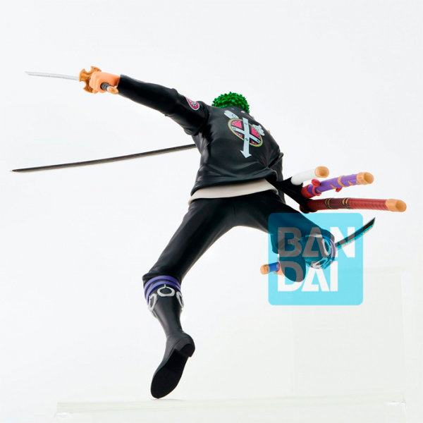 figura ichibansho figure roronoa zoro film red more beat 11cm de bandai barato