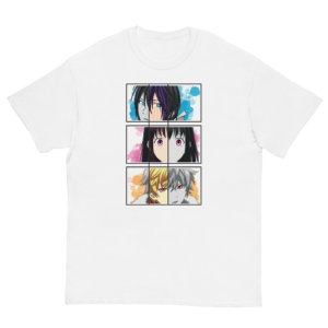 camiseta de Yato, Hiyori, Yukine Noragami