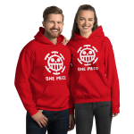 sudadera piratas heart roja