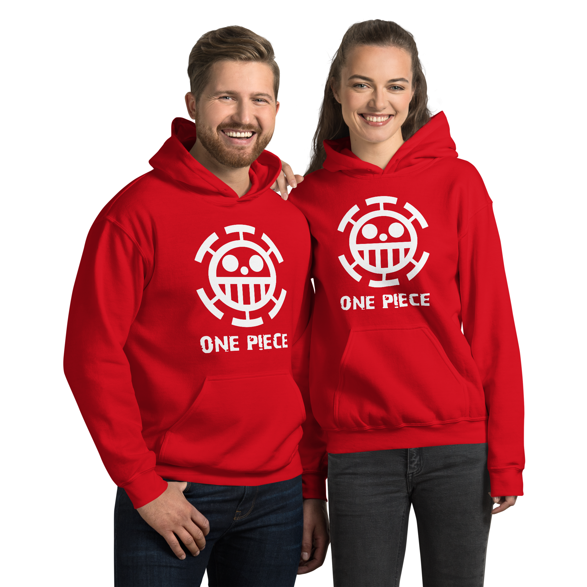 sudadera piratas heart roja