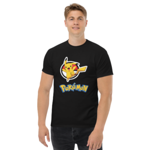 camiseta hombre pikachu