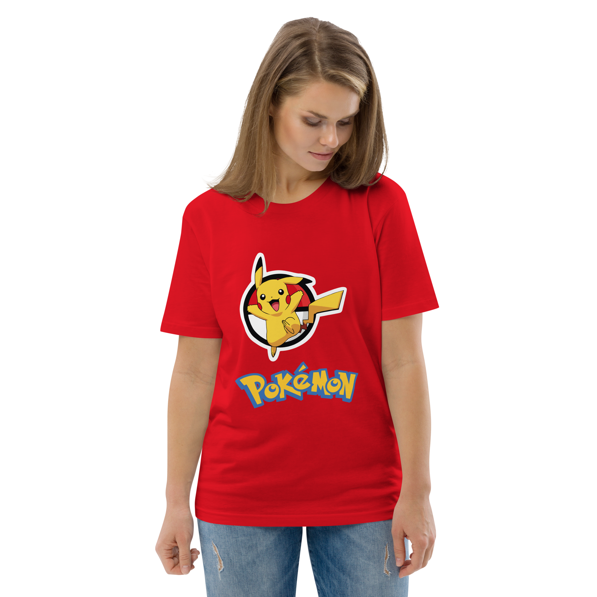 camiseta pikachu mujeres