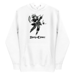 sudadera blanca black clover mujer