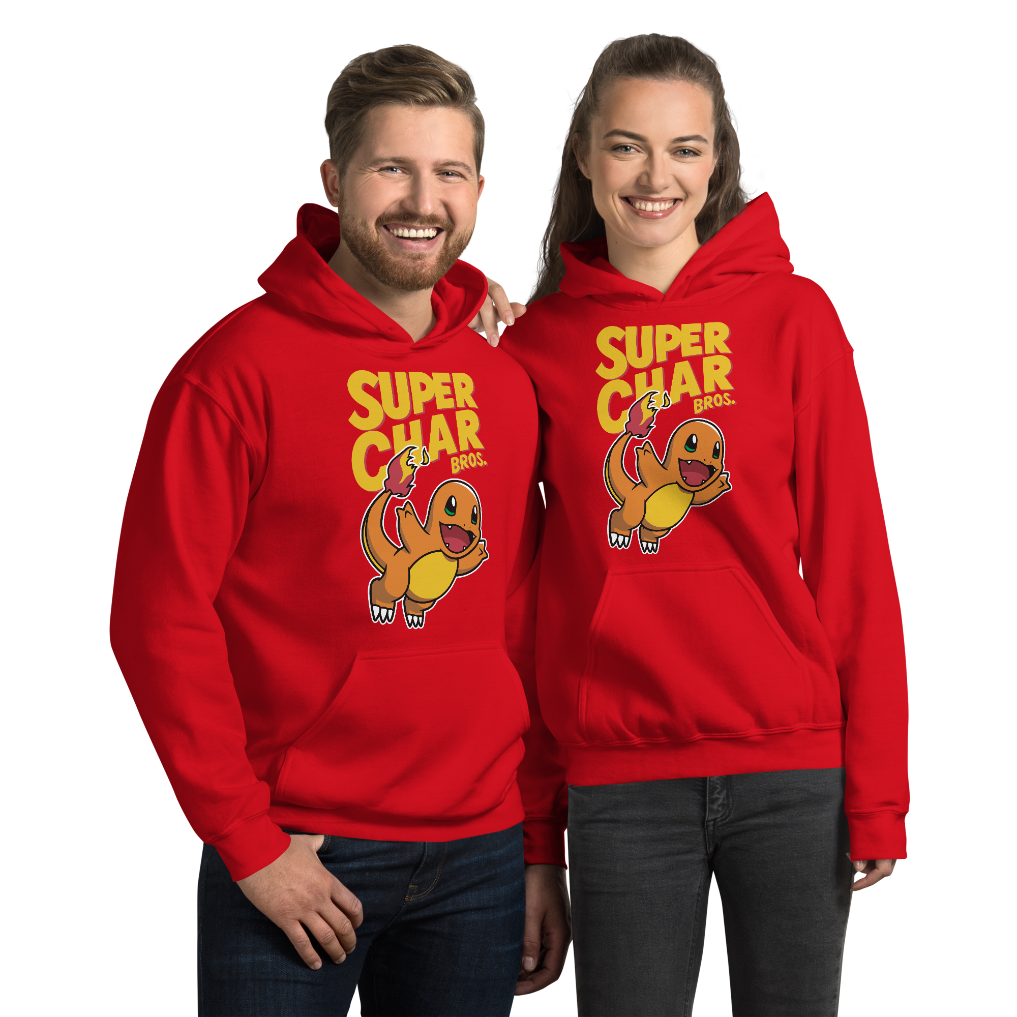 sudadera-roja-charmander-unisex
