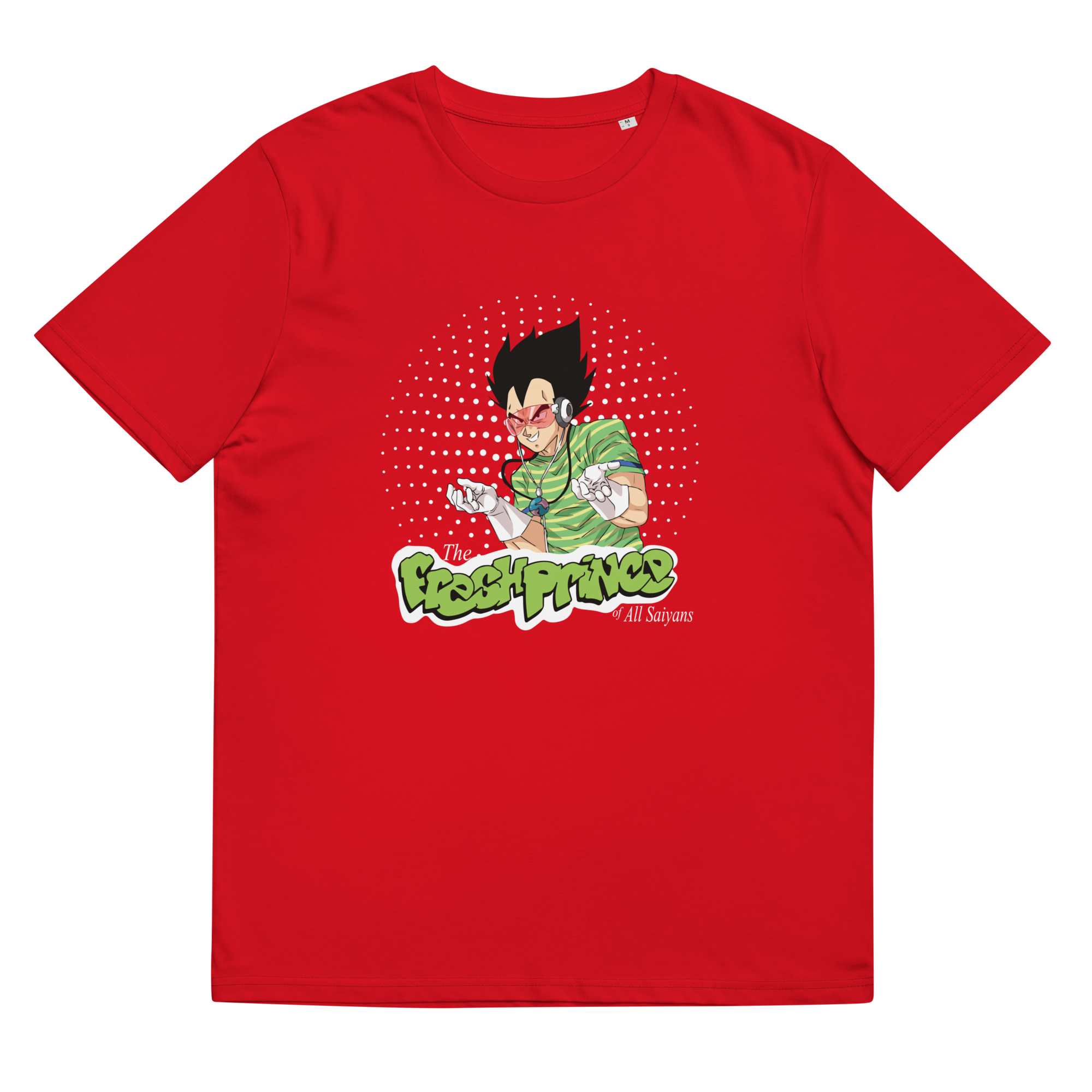 camiseta-dragon-ball-fresh-prince-roja