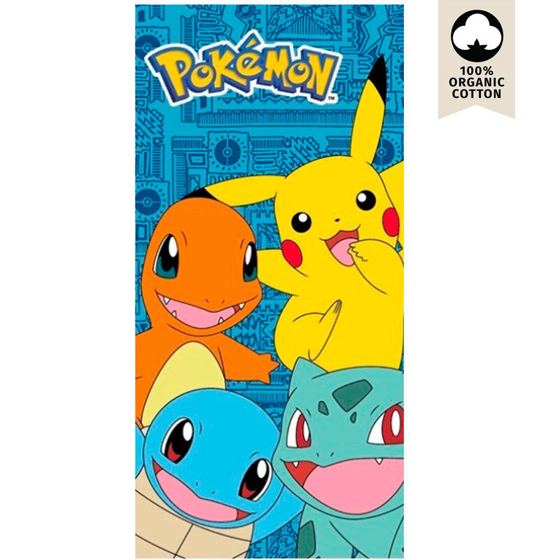 toalla-charmander-bulbasaur-pokemon