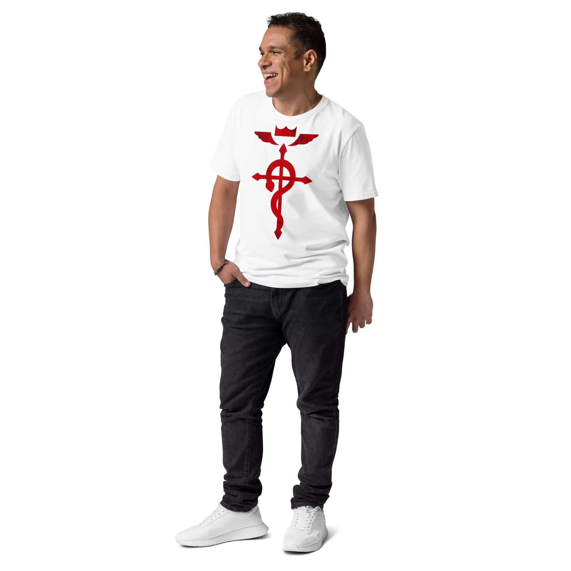 camiseta-Flamel-fullmetal-alchemist-blanca
