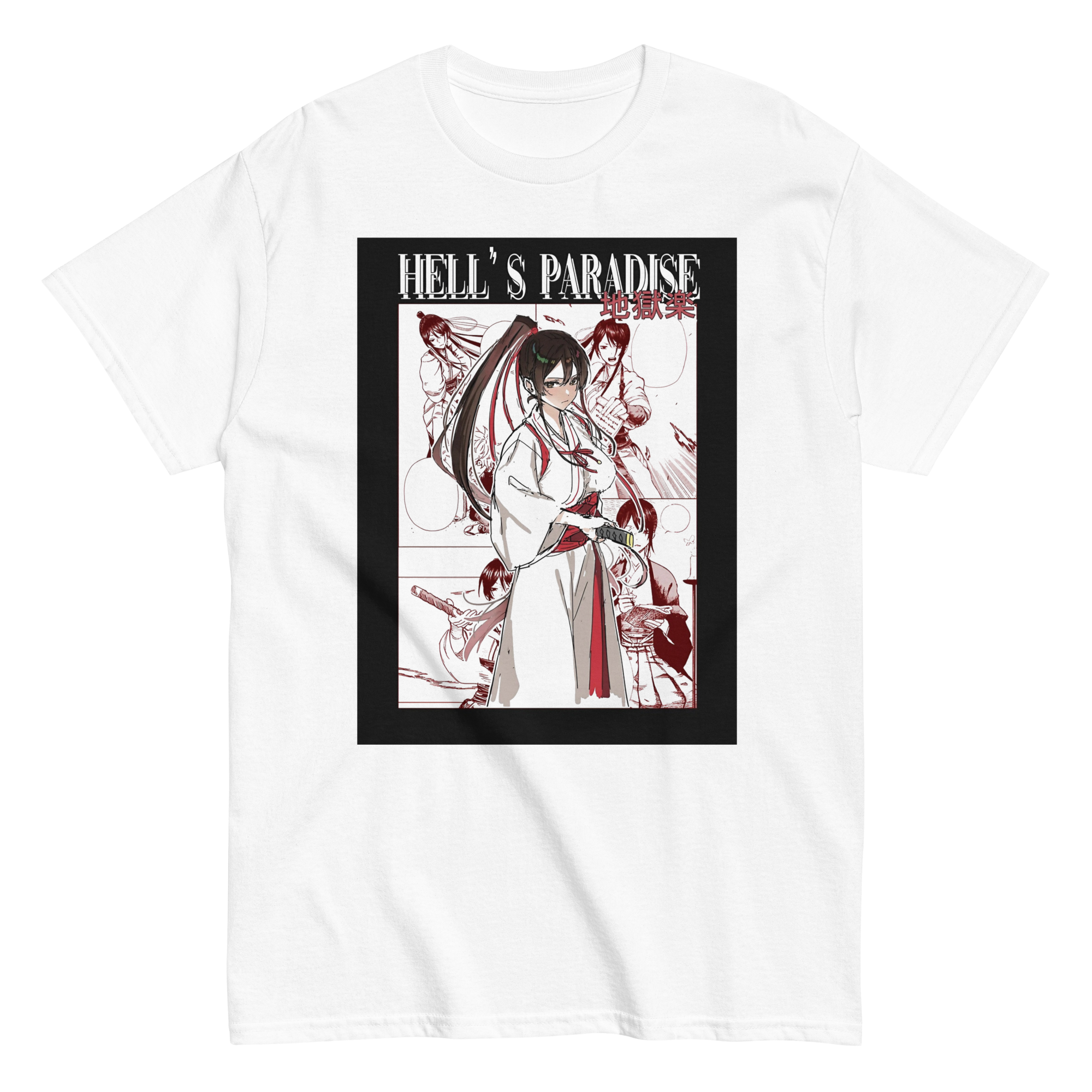 camiseta-Sagiri-Yamada-de-Hells-Paradise-Jigokuraku-unisex