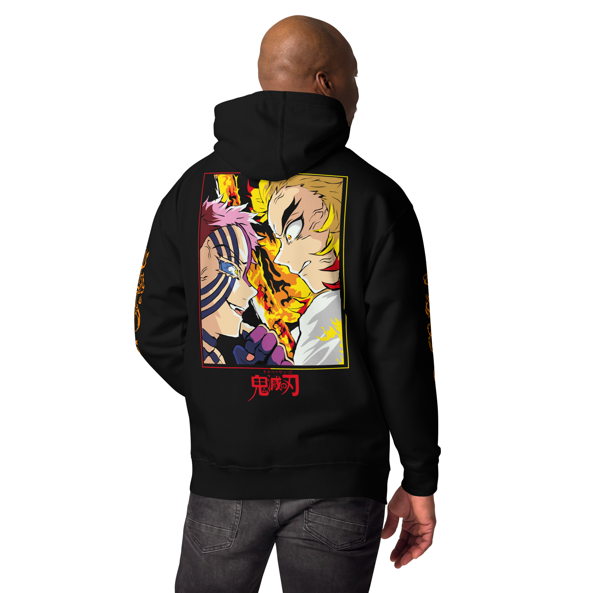 sudadera-rengoku-vs-akaza