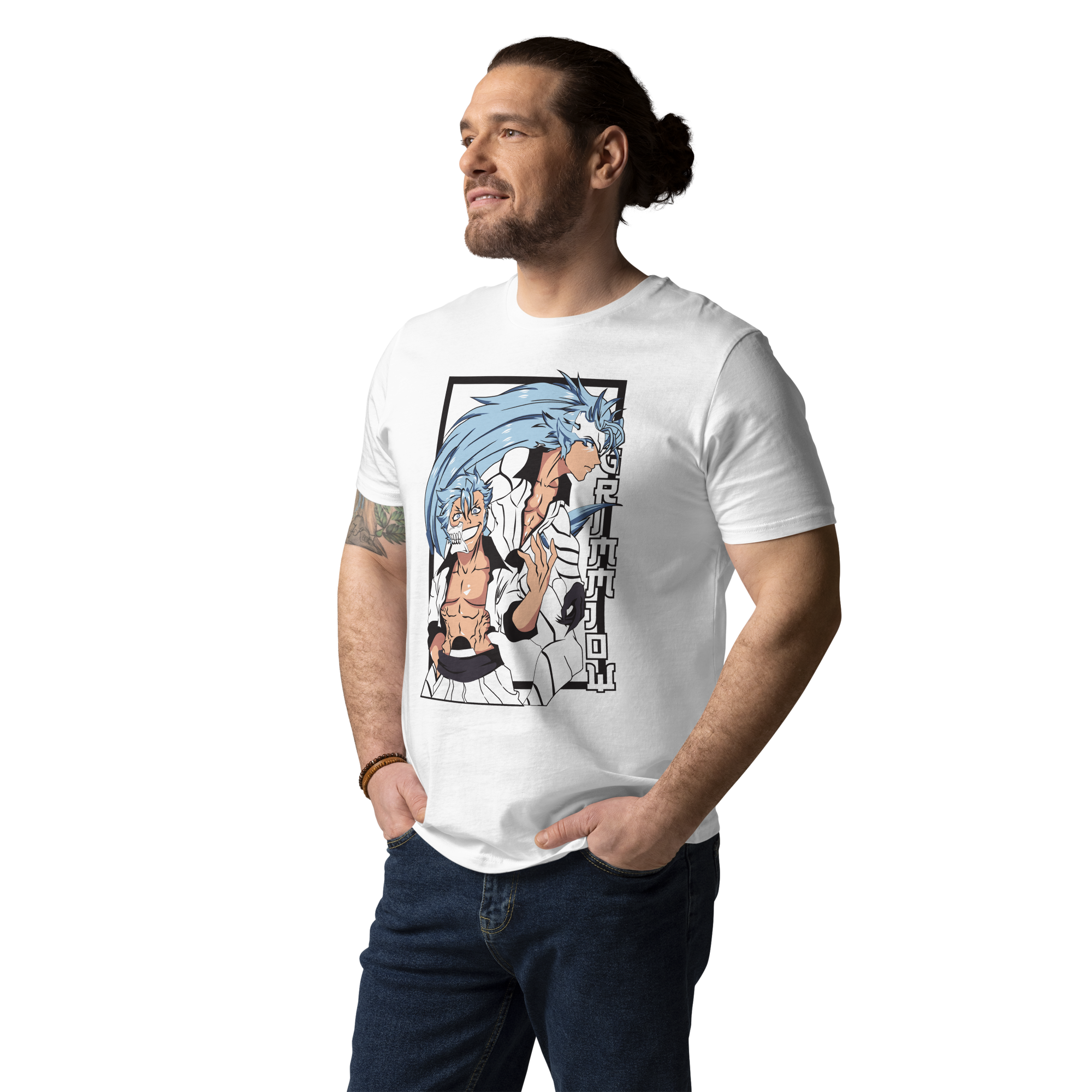 camiseta-Grimmjow-Jaegerjaquez-bleach