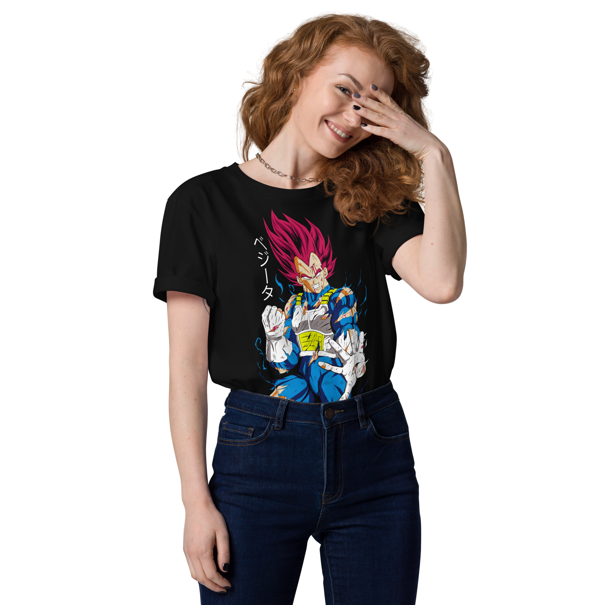 camiseta-vegeta-negra