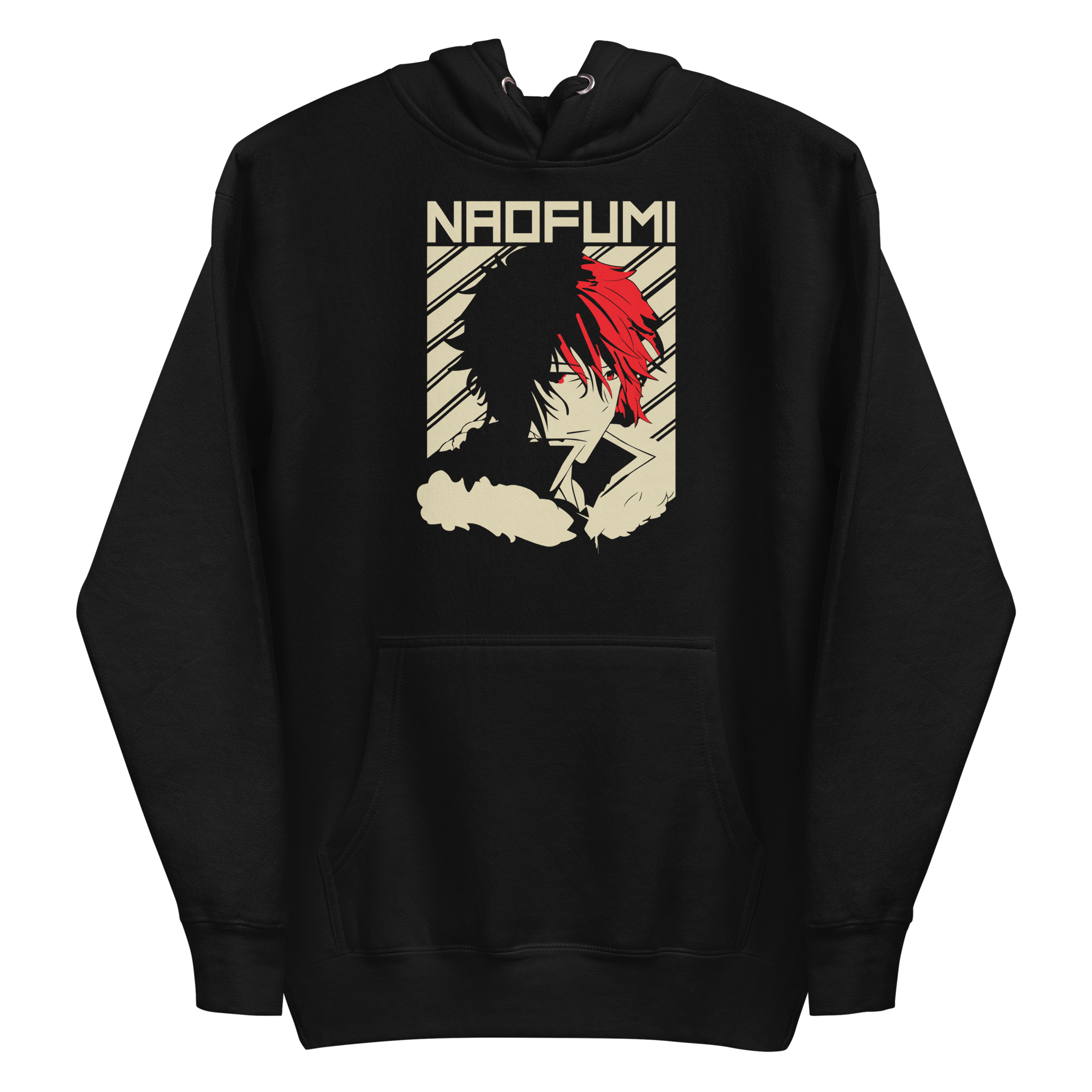 Tate-no-Yusha-no-Nariagari-sudadera-negra