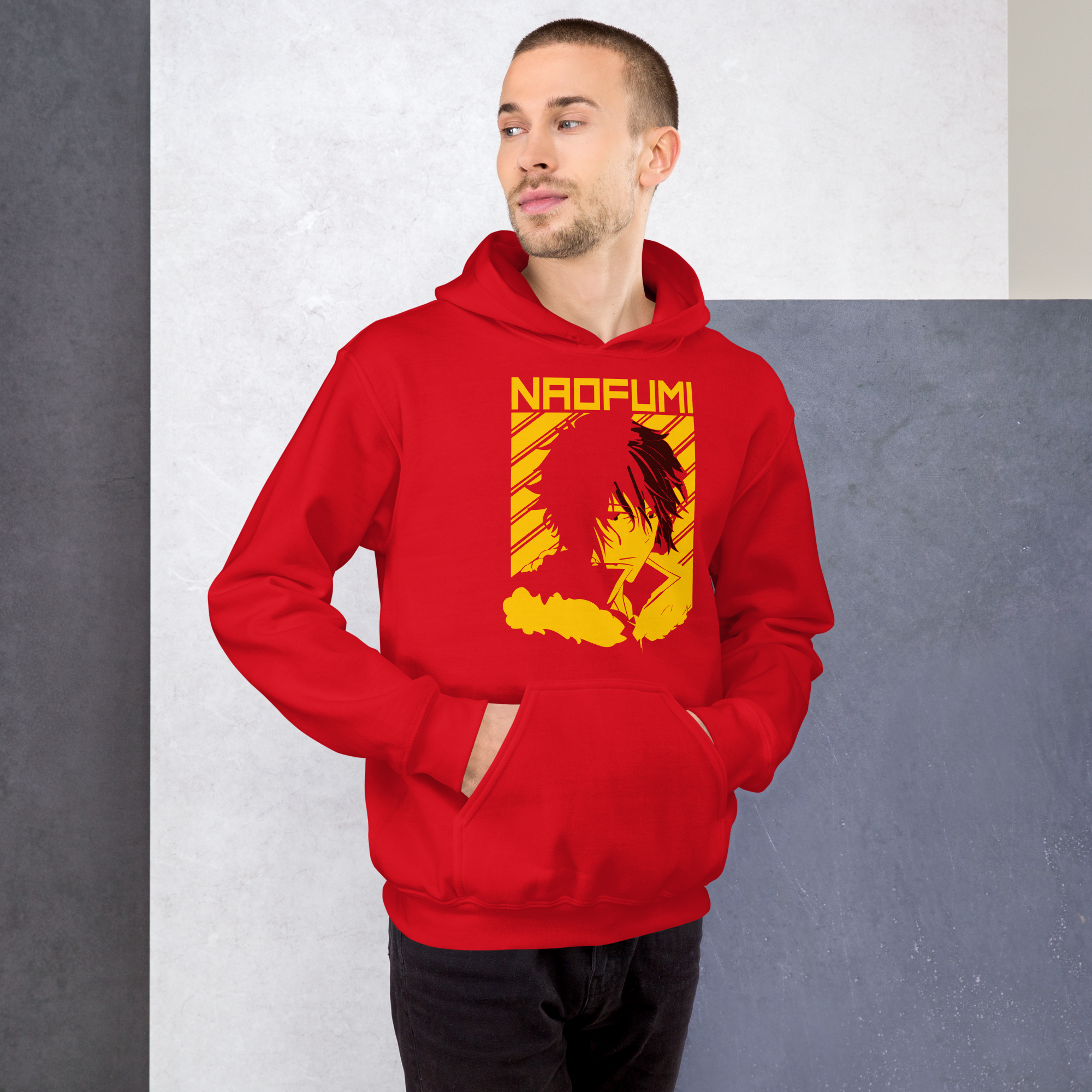 Tate-no-Yusha-no-Nariagari-sudadera-roja