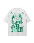 Camiseta Kimetsu no Yaiba Sanemi  - Blanca - Edición Exclusiva