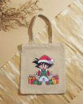 Bolsa de tela navidad Goku