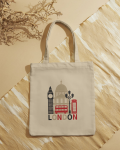 Bolsa de tela ciudad Londres