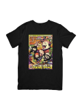 Camiseta Negro Estilo Hechiceros y Maldiciones