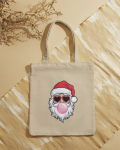 Bolsa de tela navidad Papá Noel Chicle
