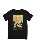 Camiseta Duelo Espacial Héroe y Villano Anime