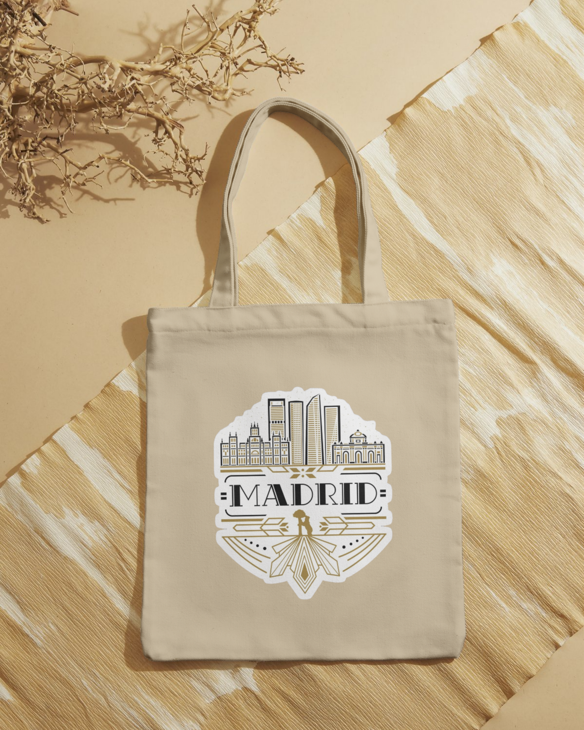 Tote bag Madrid