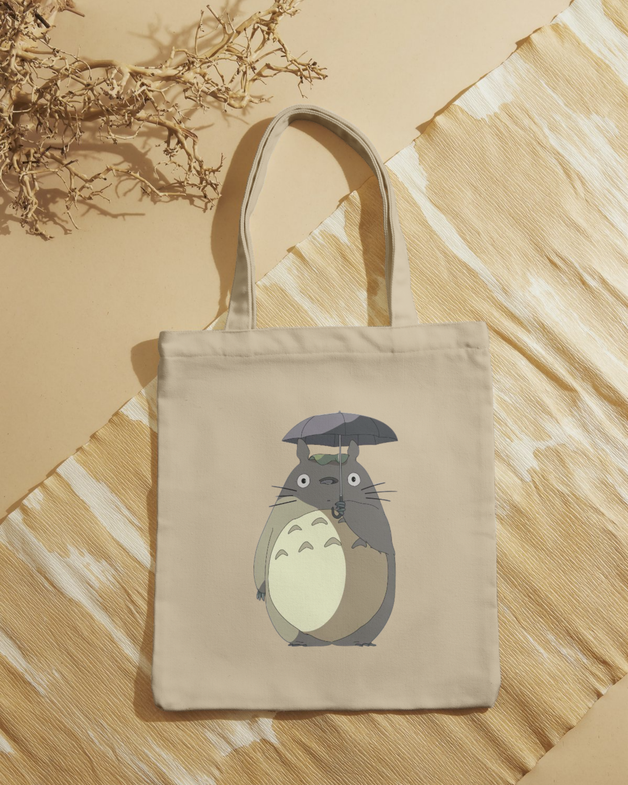 Tote bag Totoro Paraguas
