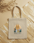 Bolsa de tela ciudad Barcelona