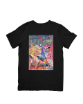 Camiseta Guerrero del Espacio Pelo Negro Anime