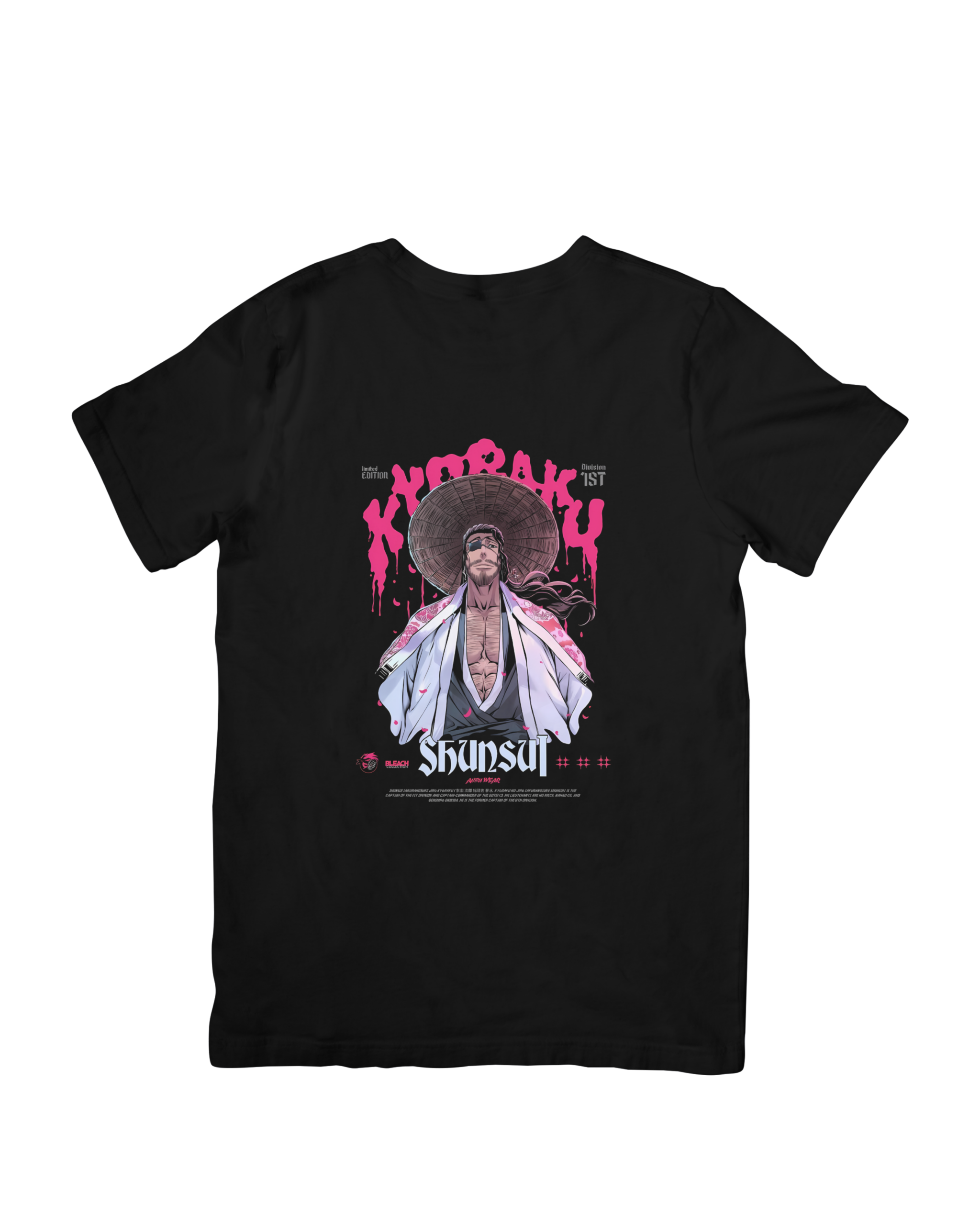 camiseta bleach Shunsui